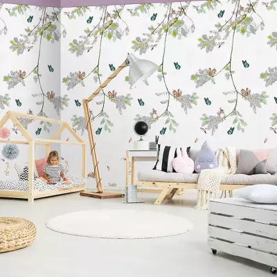 Mural Animales en el bosque Abby & Bryan INK7217