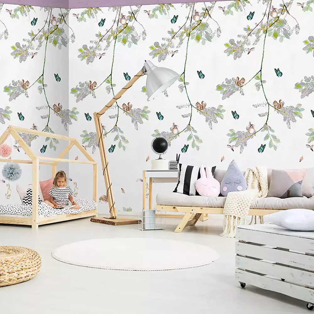 Mural Animales en el bosque Abby & Bryan INK7217