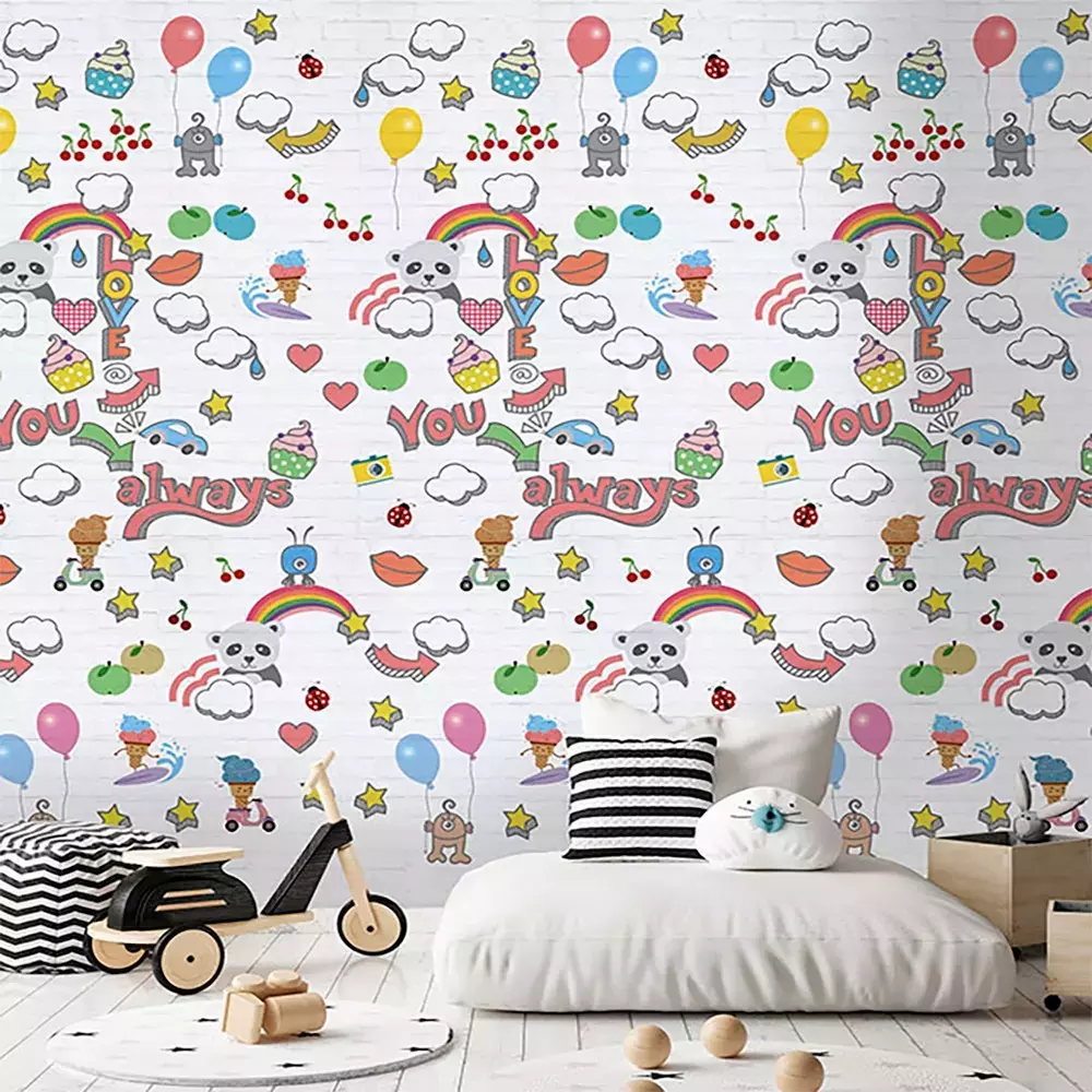 Mural Infantil Abby & Bryan INK7236