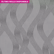 Papel pintado Rayas Sofia Silver Toscani 1335641