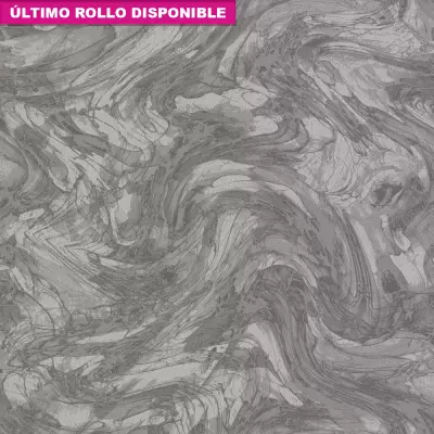 Papel pintado Textura Enzo Charcoal Silver Toscani 1335660