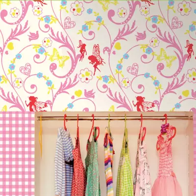 Papel pintado infantil y juvenil Larimar de diseño Papel Pintado