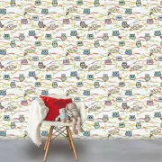 Mural Búhos Colorchoc INK6062