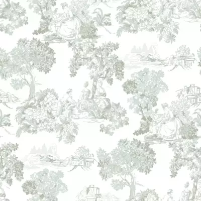 Papel pintado Toile de jouy Blooming 11 168341