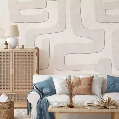 Mural Geométrico INK7855 Connected