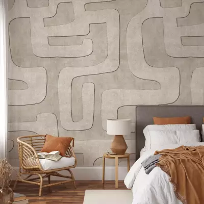 Mural Geométrico INK7856 Connected