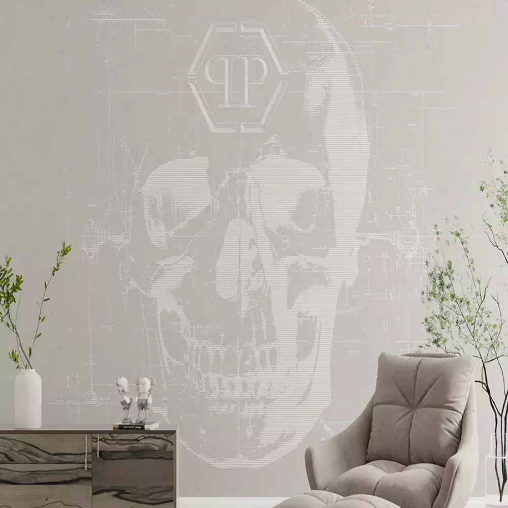 Mural Calavera Philipp Plein 2 Z81077