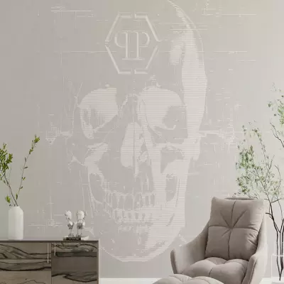 Mural Calavera Philipp Plein 2 Z81077