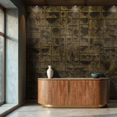 Mural Naturaleza Philipp Plein 2 Z81064