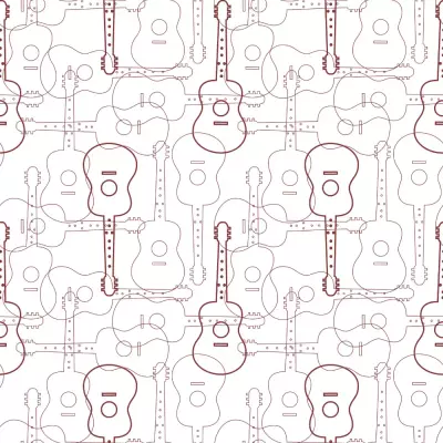 Papel pintado Guitarras Trending Walls 1611041