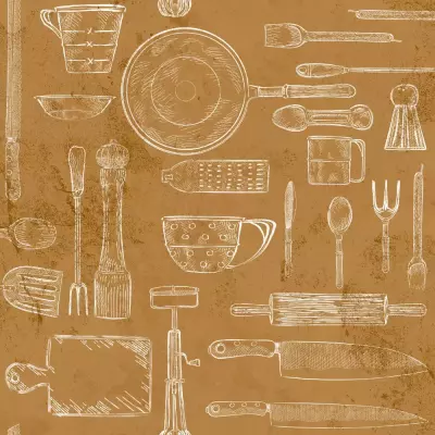 Papel pintado Utensilios Cocina Trending Walls 1611054