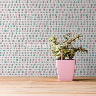 Papel pintado Doha de la colección Curiositi de diseño estampado y de estilo moderno