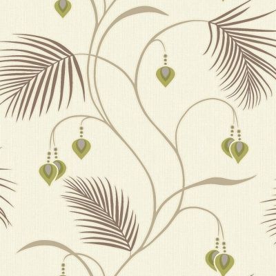Papel pintado vinilico 1375481 Lime_Cream de la Colección Moriko