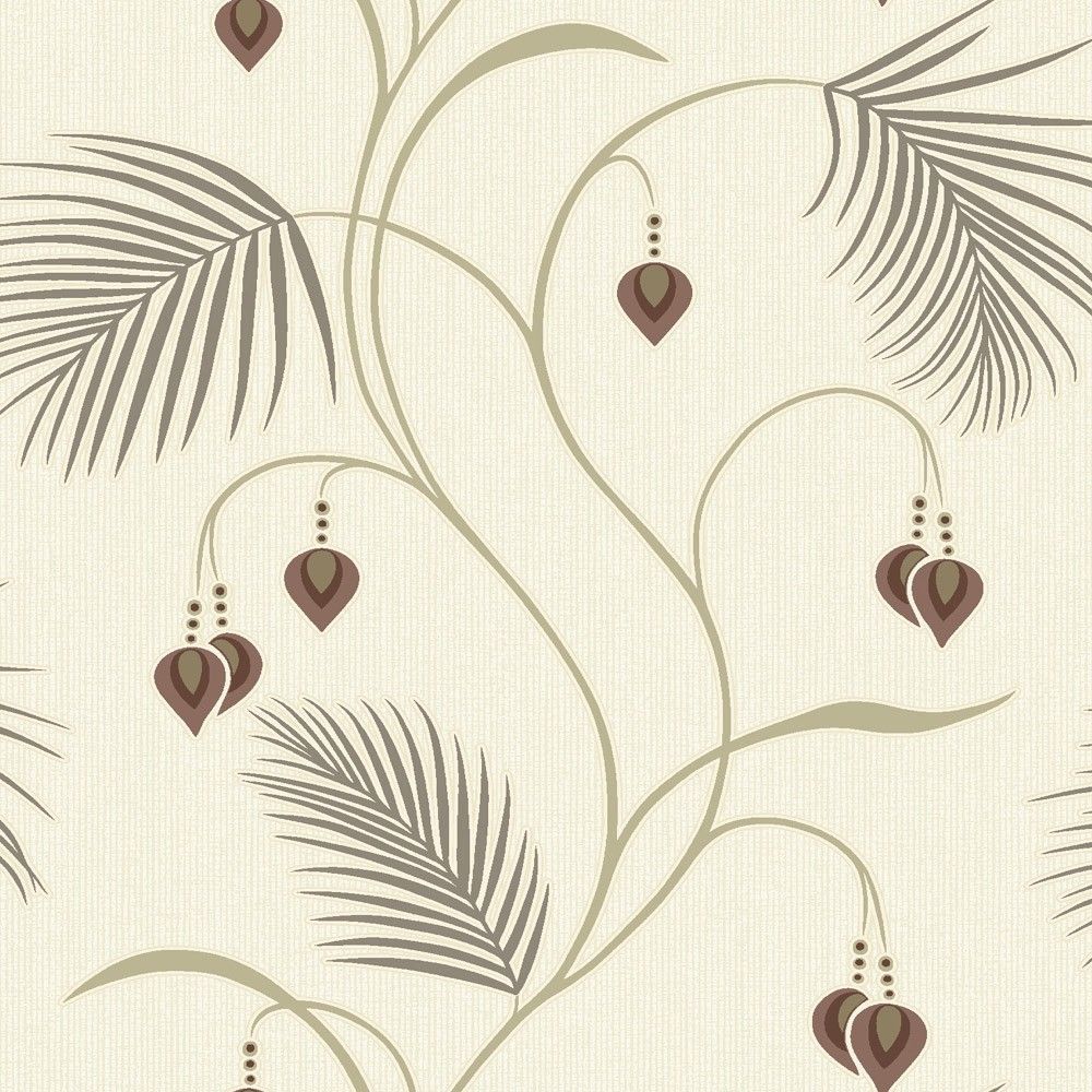 Papel pintado vinilico 1375483 Choc_Cream de la Colección Moriko