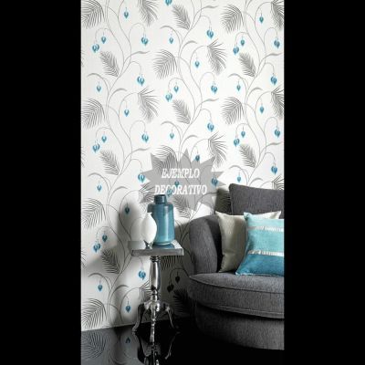 Papel pintado vinilico 1375483 Choc_Cream de la Colección Moriko