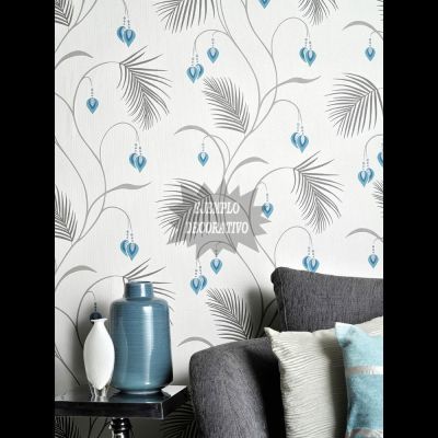 Papel pintado vinilico 1375483 Choc_Cream de la Colección Moriko