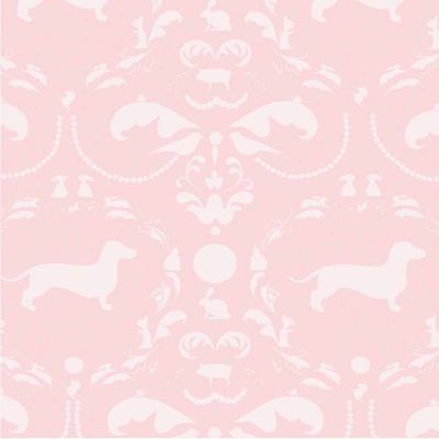 Papel pintado OZ7804 animales rosa Onszelf
