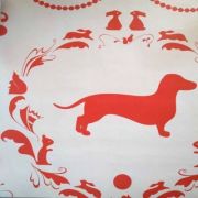 Papel pintado OZ7805 animales rosa Baby Onszelf