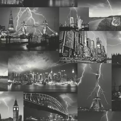 Papel pintado Storm Portfolio 1398030