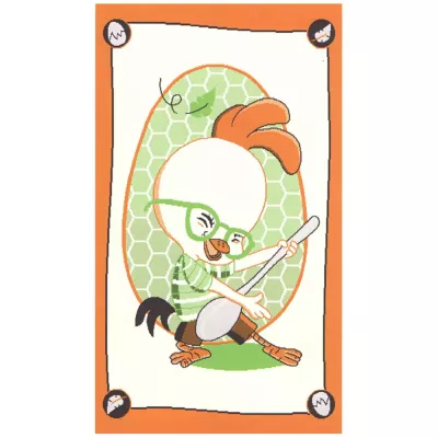 Alfombra Disney Chicken Little cantando 0.6x1 | Alfombra infantil