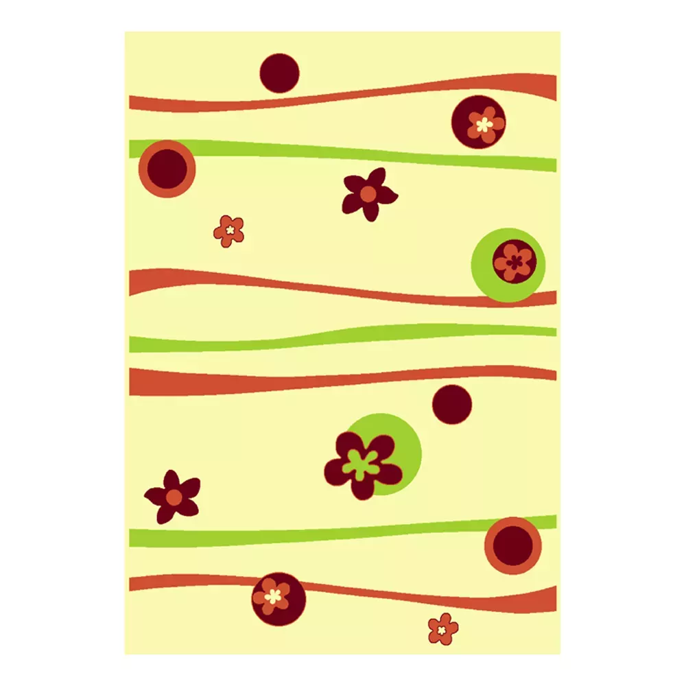Alfombra Florina Acamante | Alfombra floral