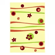 Alfombra Florina Acamante | Alfombra floral