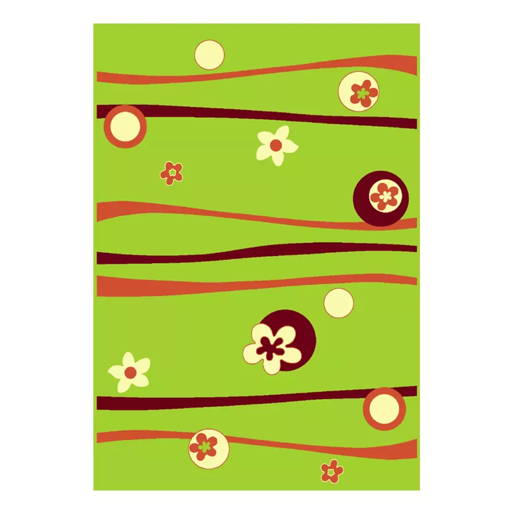 Alfombra Florina Aqueo  | Alfombra floral