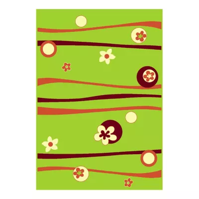 Alfombra Florina Aqueo  | Alfombra floral