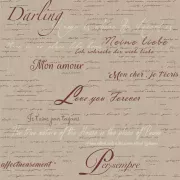 Papel pintado Letras Blooming Garden 9 168748 | Iberostil