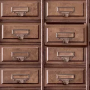 Papel pintado Cajones Curiosities 1311970
