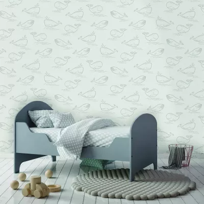 Papel pintado Infantil ballenas Kids Dreams 131312521