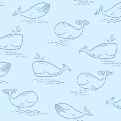 Papel pintado Infantil ballenas Kids Dreams 131312520