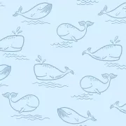 Papel pintado Infantil ballenas Kids Dreams 131312520