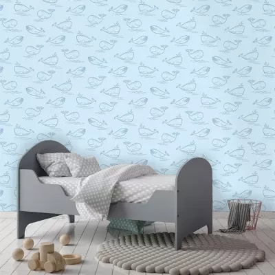 Papel pintado Infantil ballenas Kids Dreams 131312520