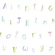 Papel pintado Infantil letras Kids Dreams 131312562