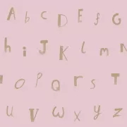 Papel pintado Infantil letras Kids Dreams 131312563