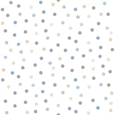 Papel pintado infantil puntos Baby Love 1613024
