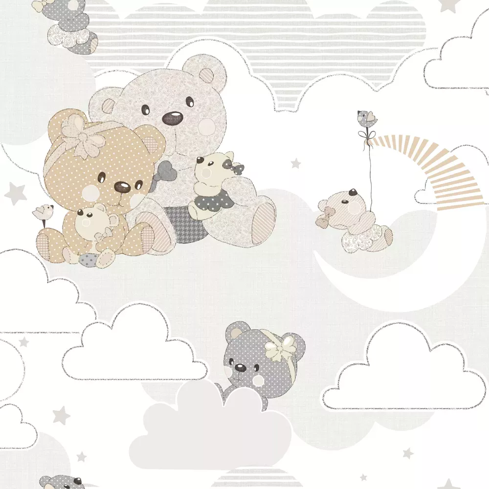 Papel pintado infantil Osos Baby Love 1613036