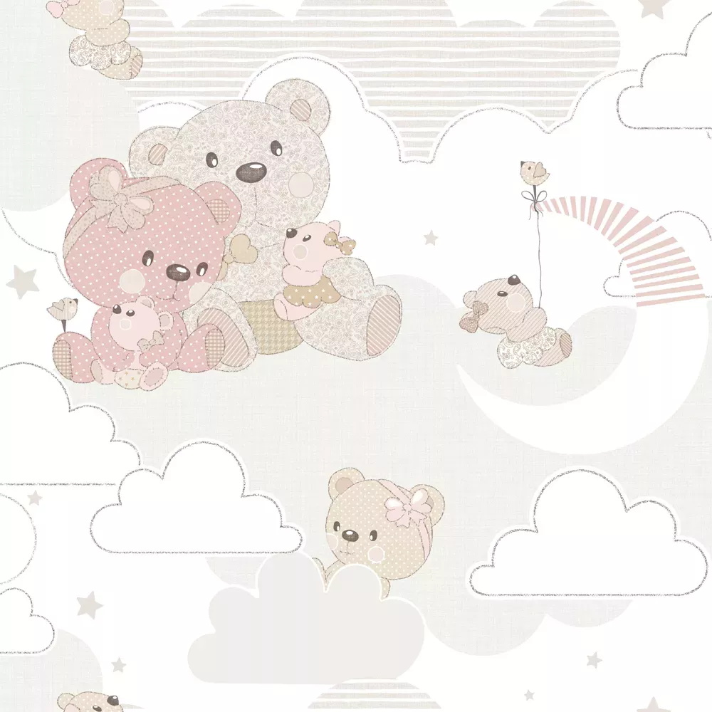 Papel pintado infantil Osos Baby Love 1613038