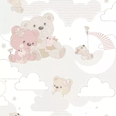 Papel pintado infantil Osos Baby Love 1613038