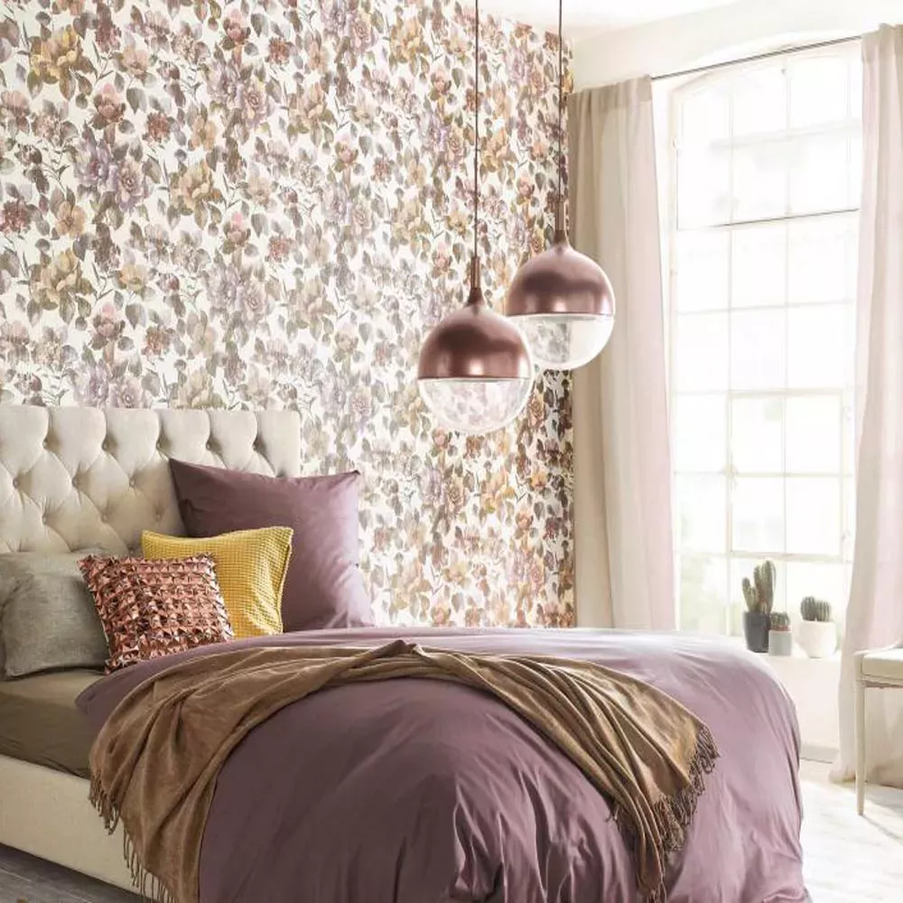 Papel pintado Flores Voyage 4595622