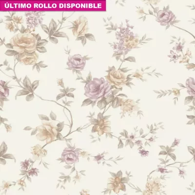 Papel pintado Flores Vintage 161123 | Iberostil