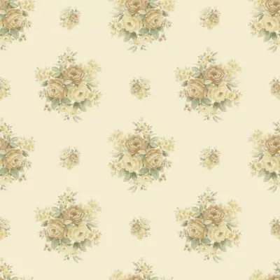 Papel pintado Flores Vintage 168002