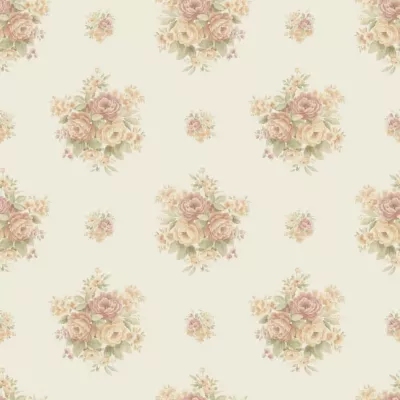 Papel pintado Flores Vintage 168003