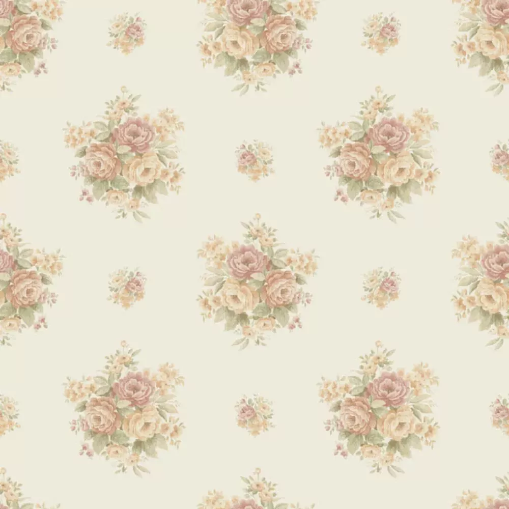 Papel pintado Flores Vintage 168003