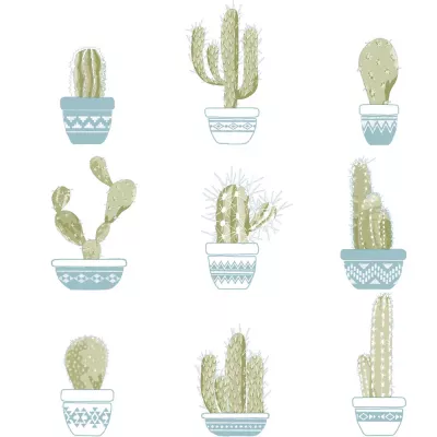 Papel pintado Cactus Urban Art 166569