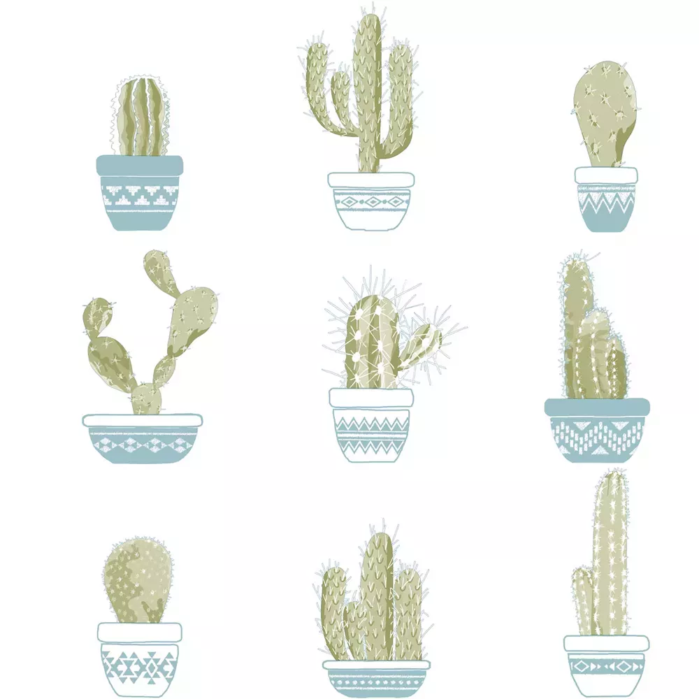 Papel pintado Cactus Urban Art 166569