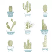 Papel pintado Cactus Urban Art 166569