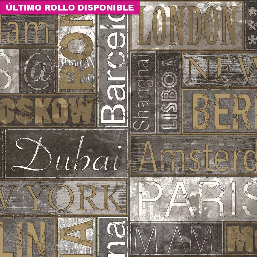 Papel pintado Letras Urban Art 166516