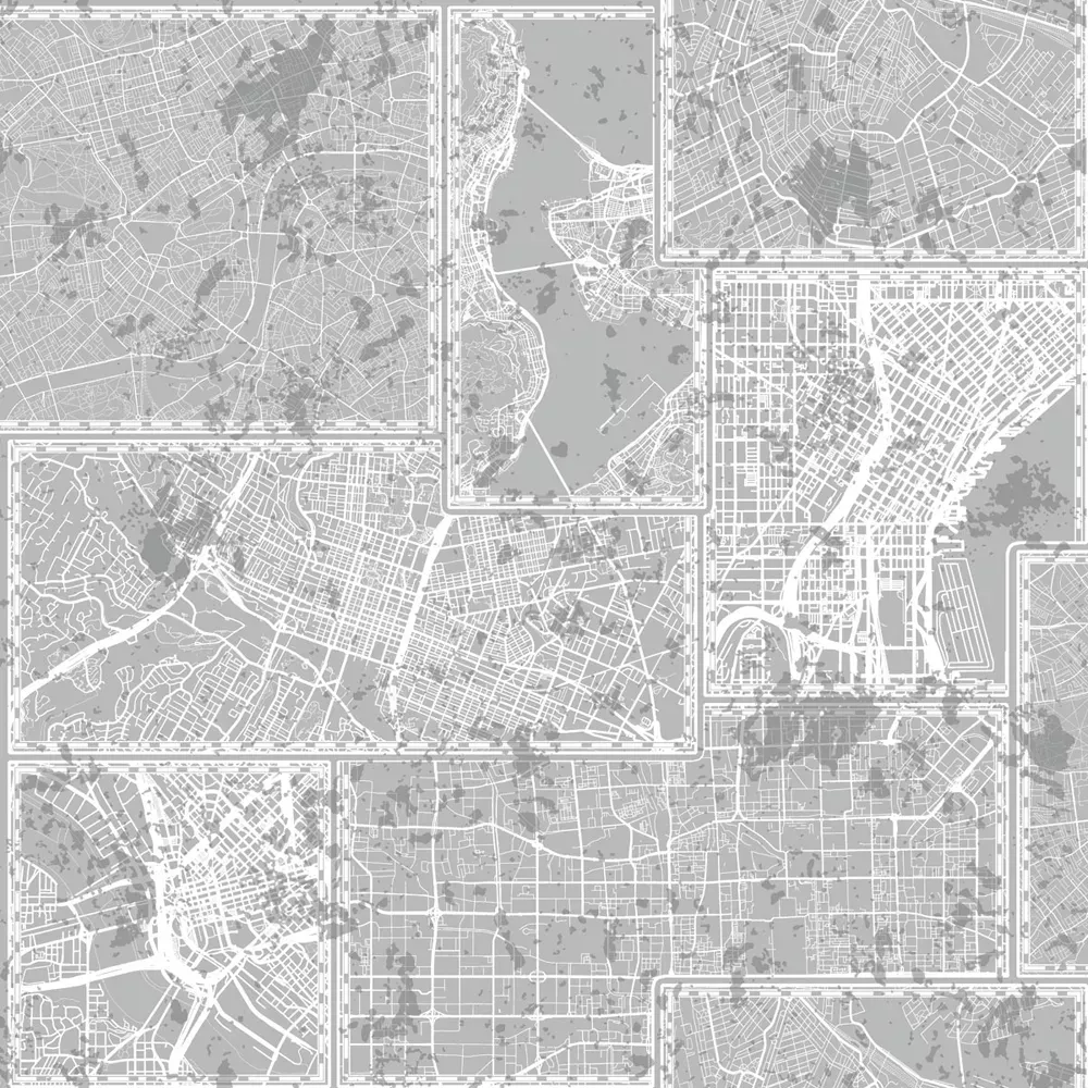 Papel pintado Mapas Urban Art 166510